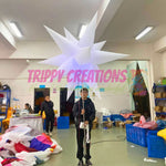 12 volt powered inflatable star costume prop for outdoor events and carnival parades