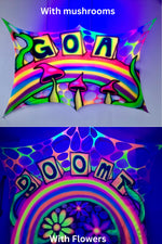 glowing personalised wall hanging for indoor events