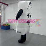 Large inflatable playing cards costume perfect for Alice in Wonderland parties, mad hatter events, theatrical productions and family entertainment