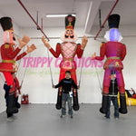 RGB LED inflatable Christmas character
