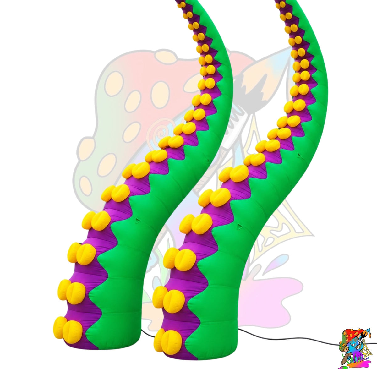 giant ocean themed octopus props for events