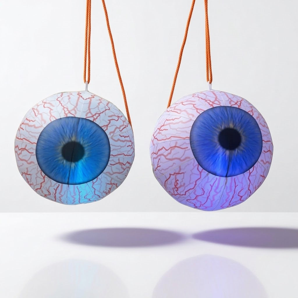 Giant LED Inflatable Eye Ball Event Decorations