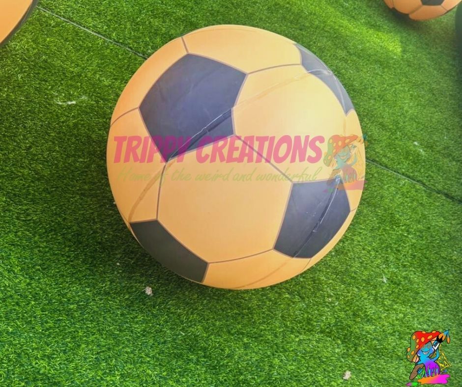 pvc waterproof inflatable footballs for sports themed events