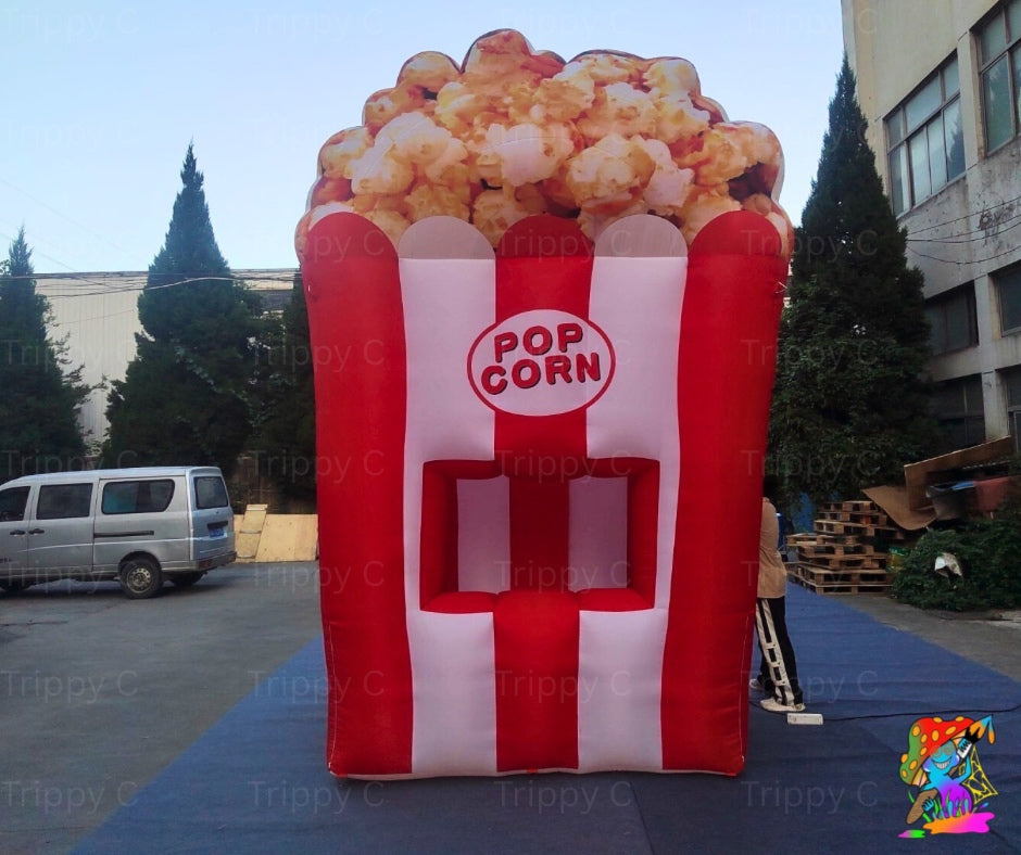 Inflatable Popcorn Stand 4m – Large Fairground & Festival Prop