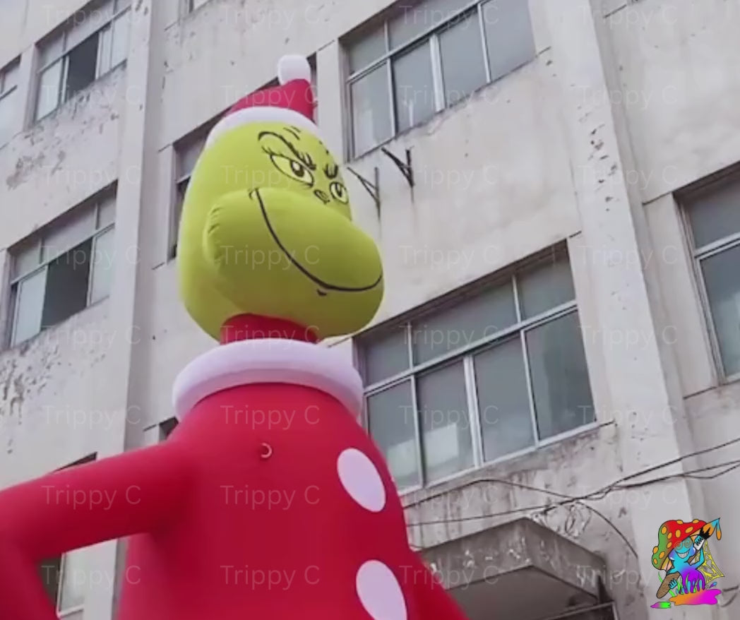 inflatable christmas grinch 
