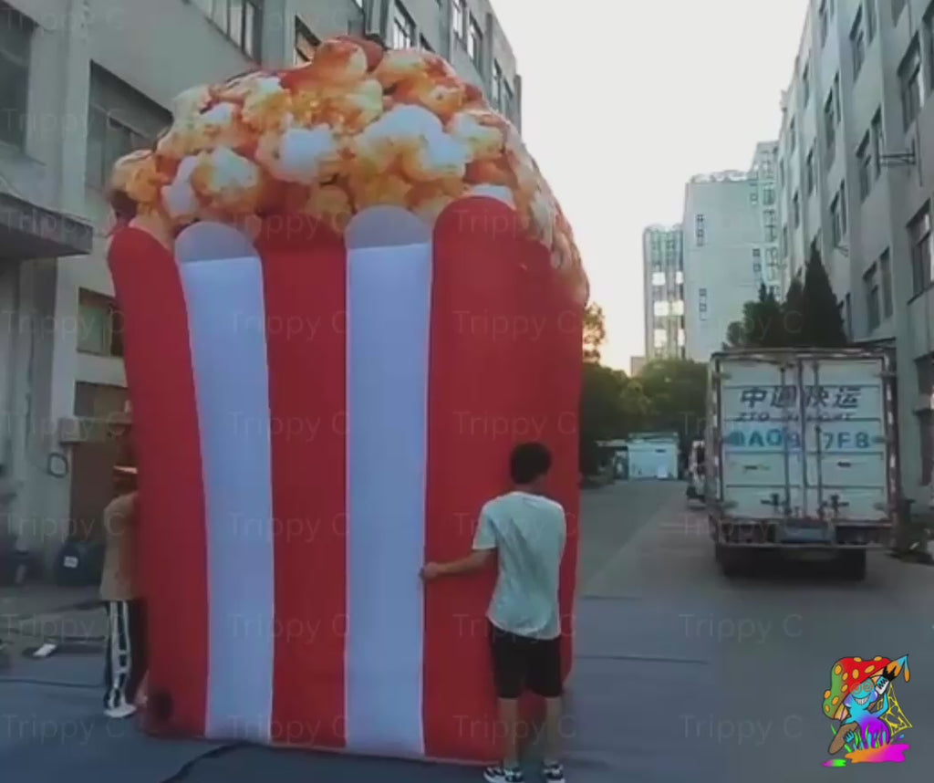 4 Metre Inflatable Popcorn Stall – Eye-Catching Event Decoration