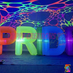 LED RGB outdoor pride month decorations