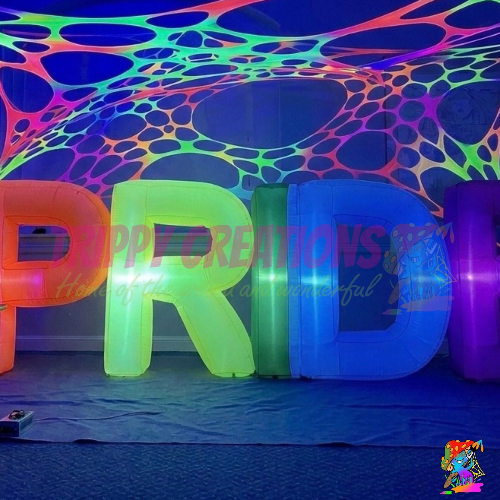 LED RGB outdoor pride month decorations