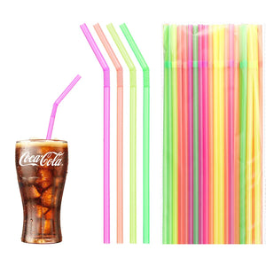 Eye-catching neon straws for party planners


