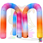 outdoor inflatable LED arch ways