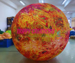 outer space themed inflatable planet party props