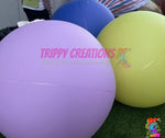 Waterproof Inflatable Snooker Balls Sports Themed Event Decor Ceiling Installation