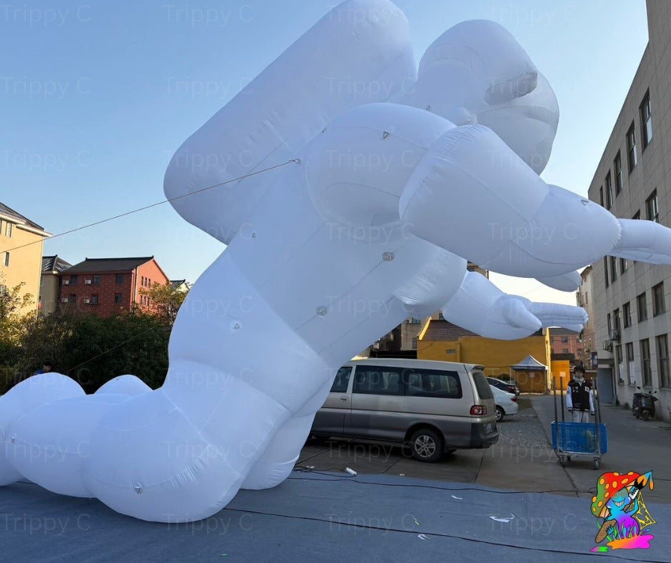 large astronaut prop for sci-fi parties and outer space displays