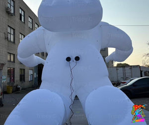 huge inflatable astronaut figure for festivals and immersive installations