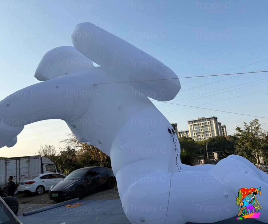 white space explorer inflatable statue for kids’ parties and events