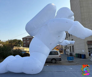 oversized astronaut event prop for photo ops and space adventures