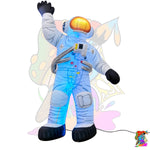 floor standing white astronaut prop