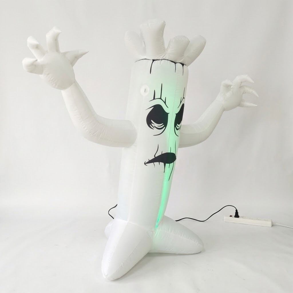 Playful 3meter Size White Inflatable Ghost | Haunted House Party Decorations