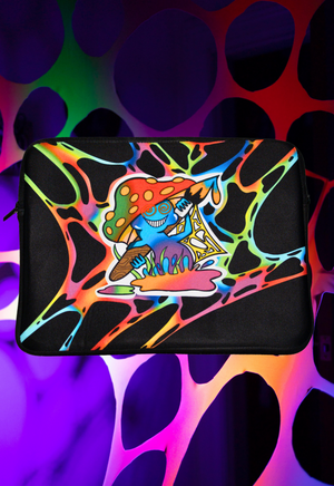 Colourful Mushroom Laptop Case